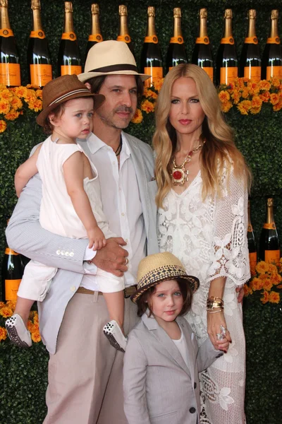 Rachel Zoe, Rodger Berman, Kaius Jagger Berman, Skyler Morrison Berman — Zdjęcie stockowe