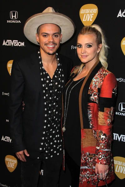 Evan Ross, Ashlee Simpson — Stok fotoğraf