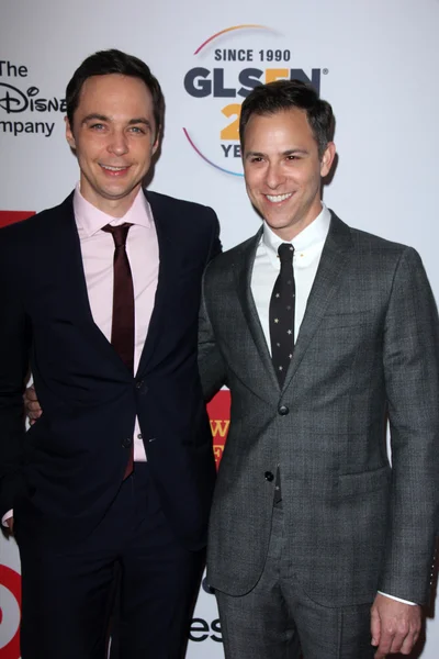 Jim Parsons, Todd Spiewak — Stockfoto