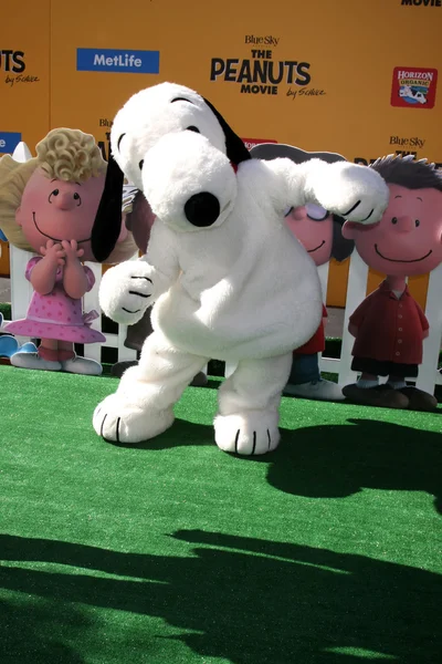 Snoopy на арахіс фільм — стокове фото