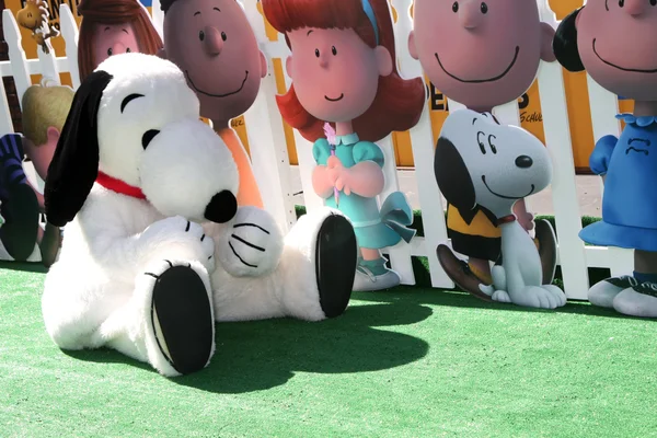 Snoopy beim Peanuts-Film — Stockfoto