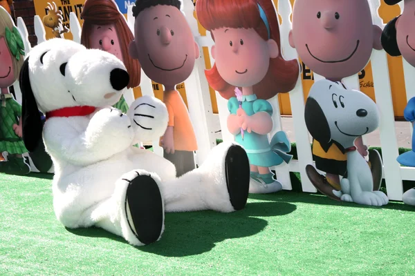 Snoopy beim Peanuts-Film — Stockfoto