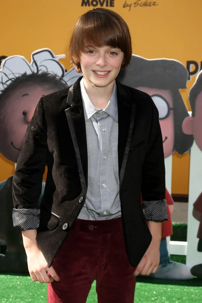 Skådespelaren Noah Schnapp — Stockfoto