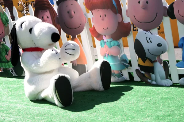 Snoopy beim Peanuts-Film — Stockfoto