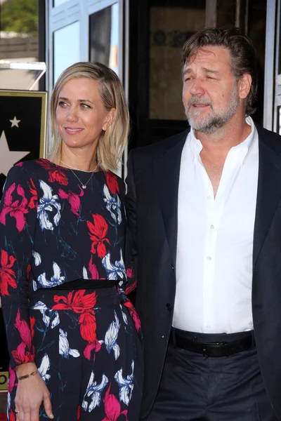 Kristen Wiig, Russell Crowe — Foto de Stock