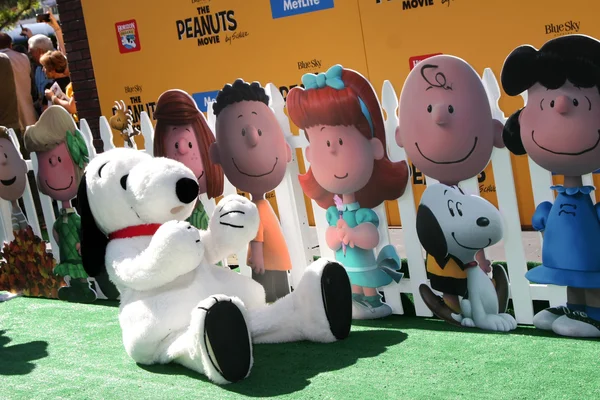 Snoopy beim Peanuts-Film — Stockfoto