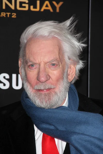 Donald Sutherland - actor — Stok fotoğraf