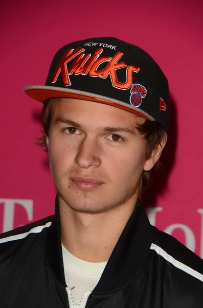 Ansel Elgort - aktor — Zdjęcie stockowe