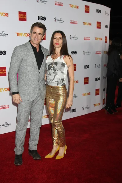 Dermot mulroney, cesaroni tharita — Foto de Stock