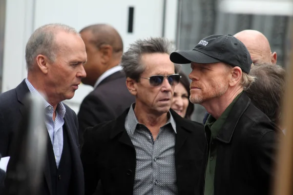 Brian Grazer, Ron Howard, Michael Keaton —  Fotos de Stock