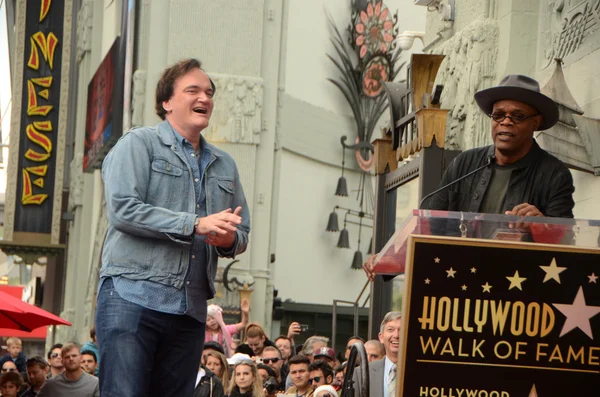 Quentin Tarantino, Samuel L. Jackson — Stock fotografie