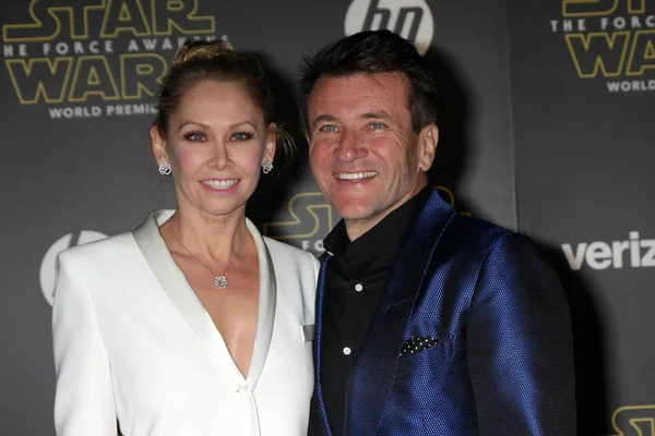 Kym Johnson, Robert Herjavec — Foto de Stock