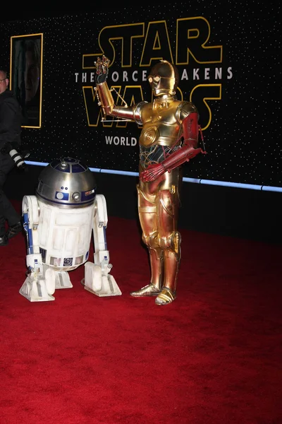 R2-D2, C-3PO - Droide astromecánico interactivo — Foto de Stock
