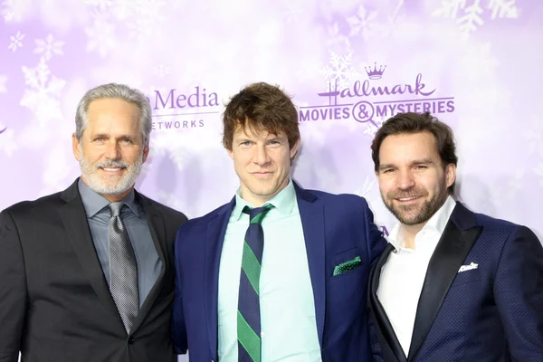 Gerogry Harrison, Eric Mabius, Geoff Gustafson — Stockfoto