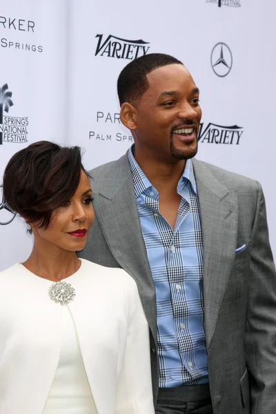 Jada Pinkett Smith, Will Smith — Stock Photo, Image