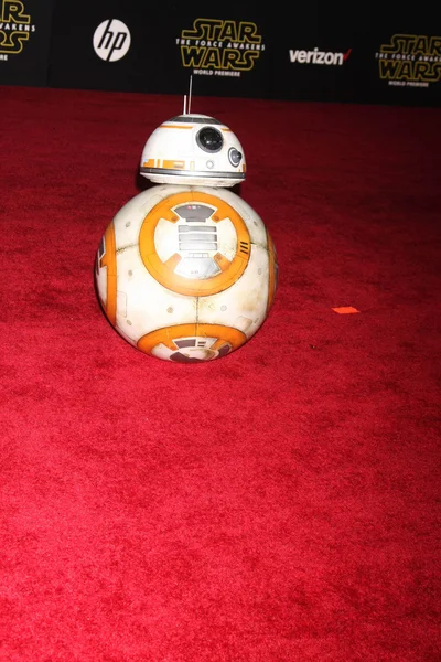 BB-8 personaje robot en la Guerra de las Galaxias — Foto de Stock