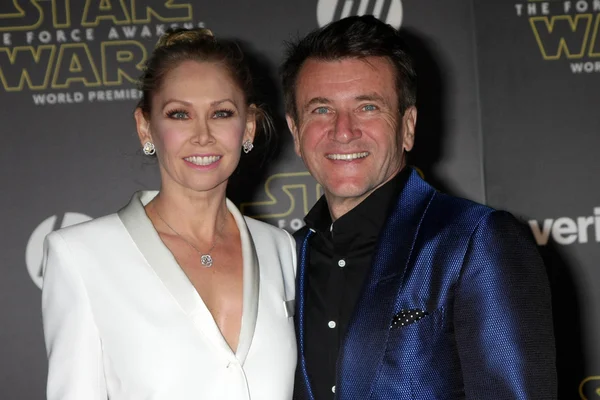 Kym Johnson, Robert Herjavec — Stock Photo, Image