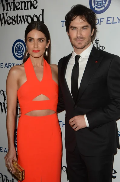 Nikki Reed, Ian Somerhalder — Stock Photo, Image