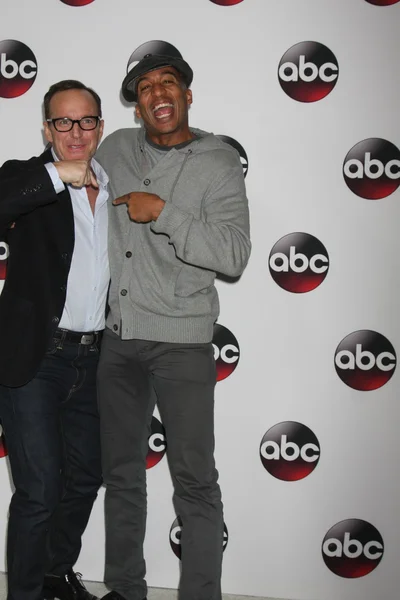 Clark Gregg, James Lesure — Stock Photo, Image