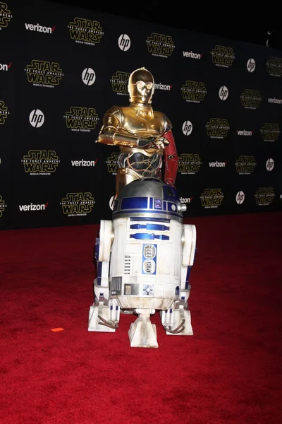 R2-D2, C-3PO - Interactive Astromech Droid — Stock Photo, Image