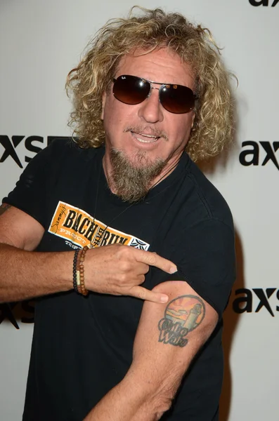 Sammy Hagar - American rock vocalist — Stock Photo, Image