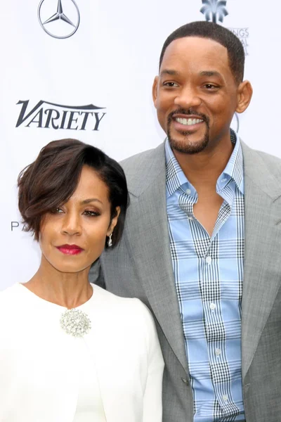 Jada Pinkett Smith, Will Smith — Stock Photo, Image