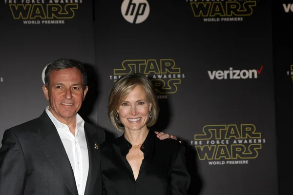 Bob Iger, Willow Bay — Stock Photo, Image