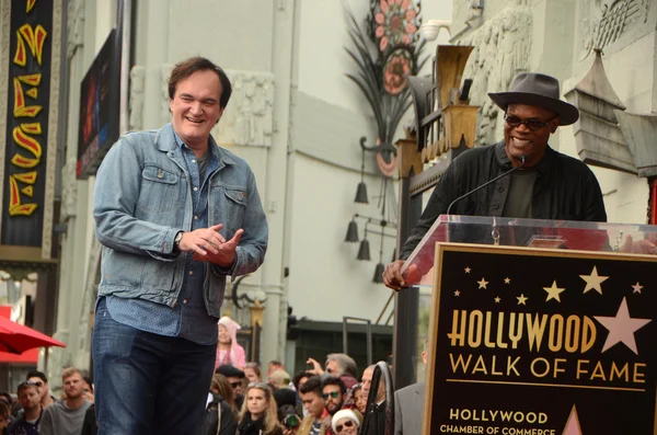 Quentin Tarantino, Samuel L. Jackson — Stock fotografie