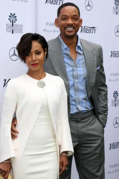 Jada Pinkett Smith, Will Smith — Stock Photo, Image