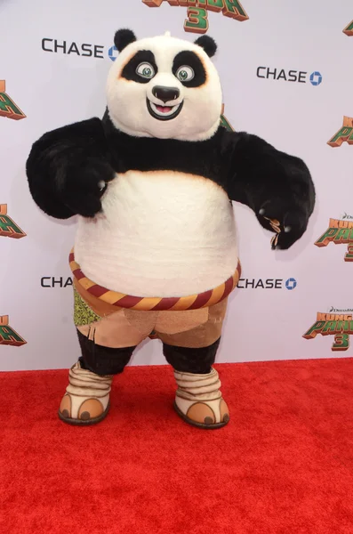 Sfeer arriveert bij de Kung Fu Panda 3 — Stockfoto