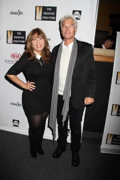 Robin Bronk, Harry Hamlin — Stockfoto