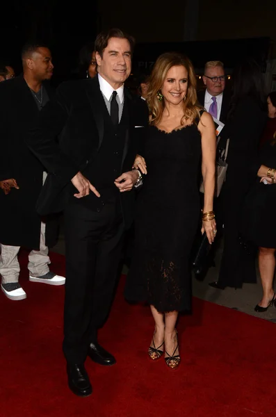 John Travolta, Kelly Preston – stockfoto