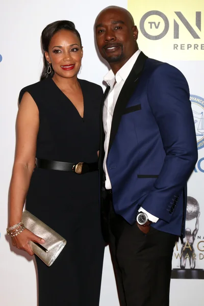 Pam Byse, Morris Chestnut — Foto de Stock