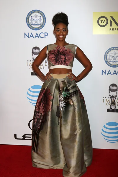 Nafessa Williams  -actress — Stock Photo, Image