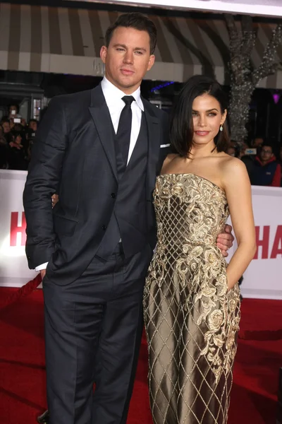 Channing Tatum, Jenna Dewan-Tatum — Foto de Stock