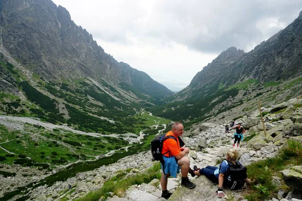 High Tatra Slovakia Июля 2019 Года Гребенок Старый Смоковец Высоке — стоковое фото