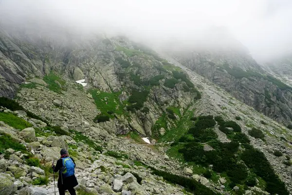 High Tatra Słowacja Lipiec 2019 Hrebienok Stary Smokowiec Tatry Wysokie — Zdjęcie stockowe