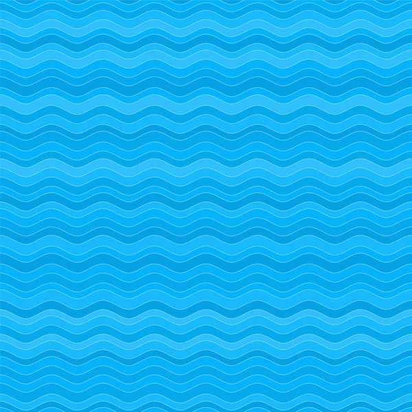 Lindos patrones azules con ondas de colores al azar. Vector — Vector de stock