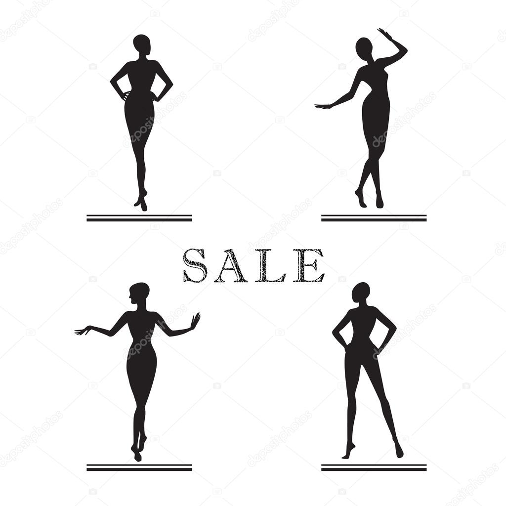 Download Women icon body vector figures . — Stock Vector © nata789 #120571928