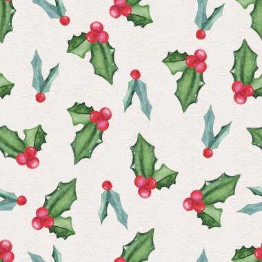 Omela ile Suluboya Kusursuz Kağıt Deseni