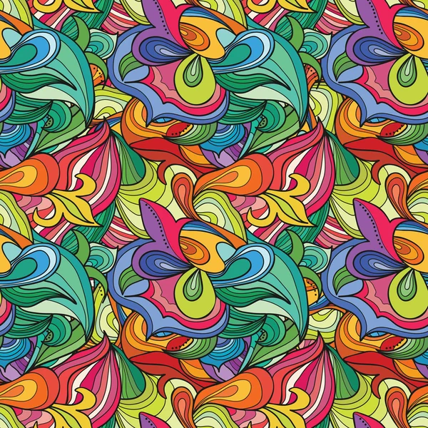 Parlak sorunsuz vektör arka plan bukleler ve karalamalar