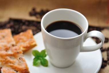 Kahve Espresso. Bir fincan kahve.