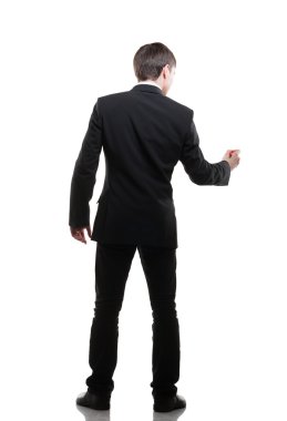 Başarılı ve akıllı bir işadamı hayali metin yazma