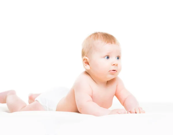 Portrait d'un bébé sourire mignon — Photo