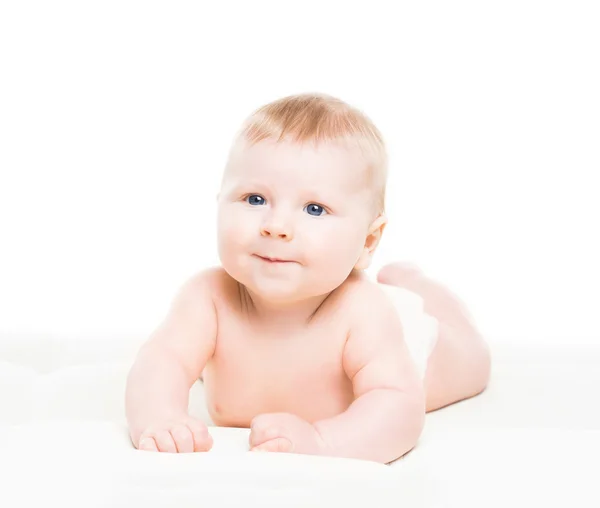 Portrait d'un bébé sourire mignon — Photo