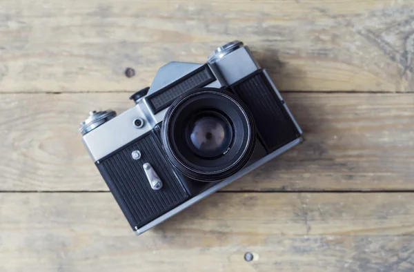 Vintage φωτογραφία κάμερα — Φωτογραφία Αρχείου