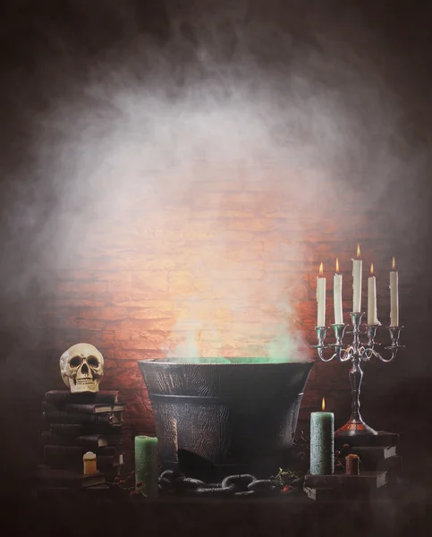 Halloween still-life background — Stock Photo, Image