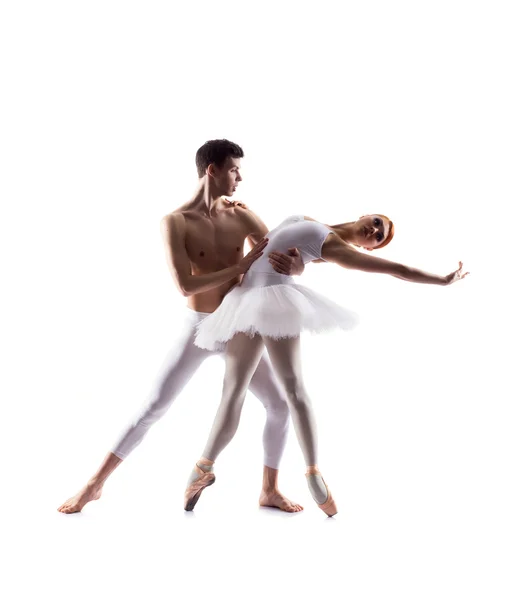 Un par de bailarines de ballet — Foto de Stock