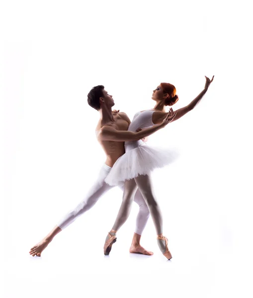 Paar Balletttänzer — Stockfoto