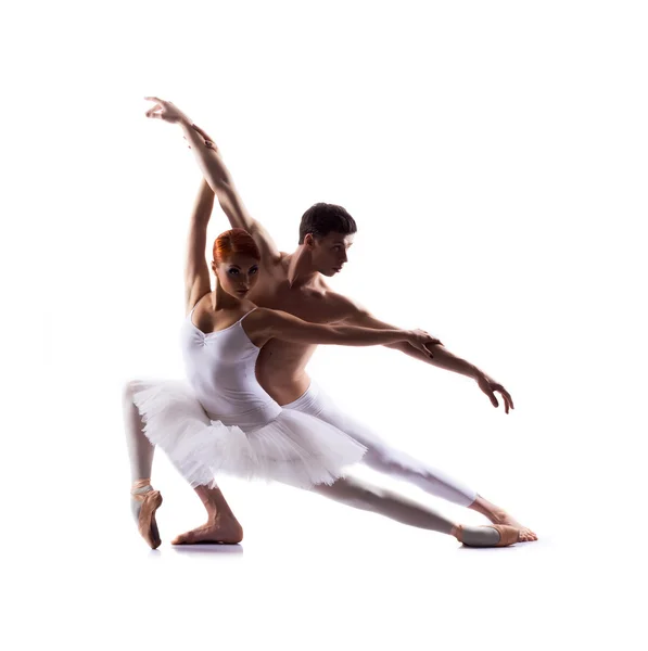 Paar van balletdansers — Stockfoto